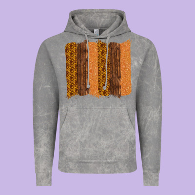Western Wood Glitter Vintage Pattern Vintage Hoodie Designed By Bettercallsaul