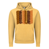 Vintage Mustard Western Wood Glitter Vintage Pattern Vintage Hoodie - Bettercallsaul