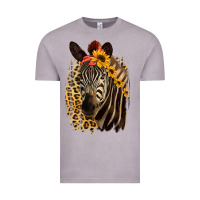 Vintage Zinc Zebra With Sunflowers Vintage Tee - Bettercallsaul