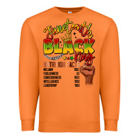 Carrot juneteenth black king Premium Sweatshirt - LillyAllenDesigns