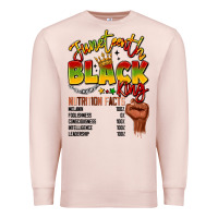 Pale Pink juneteenth black king Premium Sweatshirt - LillyAllenDesigns