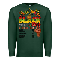 Sports Green juneteenth black king Premium Sweatshirt - LillyAllenDesigns