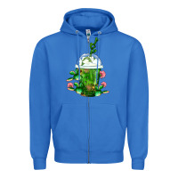 True Royal Western Cactus Cold Frappe Zipper Hoodie - FaDigitalArtStudio