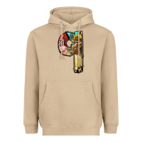 Mushroom Farm Life Alphabet Lowercase Letters Q Heavyweight Hoodie - BundleAndBundleShop