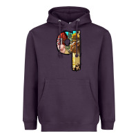 Plum Farm Life Alphabet Lowercase Letters Q Heavyweight Hoodie - BundleAndBundleShop
