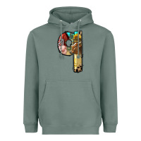 Sage Farm Life Alphabet Lowercase Letters Q Heavyweight Hoodie - BundleAndBundleShop