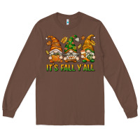 Chestnut It's Fall Y'all Long Sleeve Tee - texasbilliewilder