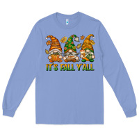 Colony Blue It's Fall Y'all Long Sleeve Tee - texasbilliewilder