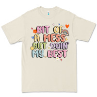 Bone bit of a mess but doin' my best Premium Tee - MaliasSmallBusiness