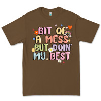 Cacao bit of a mess but doin' my best Premium Tee - MaliasSmallBusiness