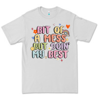 Dove Grey bit of a mess but doin' my best Premium Tee - MaliasSmallBusiness