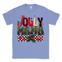 Colony Blue Christmas jolly mama Classic Tee - BarkalooDesign