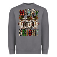 Storm merry and bright Heavyweight Sweatshirt - CowGirlArtShop