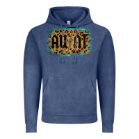Vintage Denim Leopard Pattern Aunt Tried Vintage Hoodie - Bettercallsaul