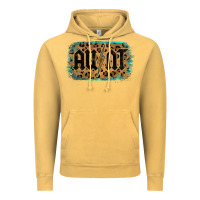 Vintage Mustard Leopard Pattern Aunt Tried Vintage Hoodie - Bettercallsaul