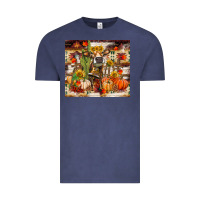 Vintage Denim fall heifer cow Vintage Tee - RanaPortraitStore