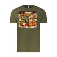 Vintage Olive fall heifer cow Vintage Tee - RanaPortraitStore