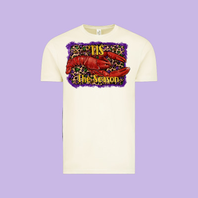 Mardi Gras This The Season Lobster Vintage Tee Designed By Ranaportraitstore