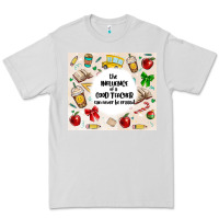 Dove Grey the influence of a good teacher can never be erase Premium Tee - MaliasSmallBusiness
