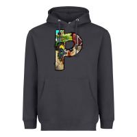 Smoke farm life alphabet lowercase letters p Heavyweight Hoodie - BundleAndBundleShop