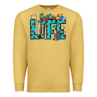 Antique Gold Doctor Life Premium Sweatshirt - CowhideDigitalArt