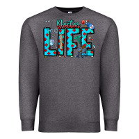 Charcoal Heather Doctor Life Premium Sweatshirt - CowhideDigitalArt