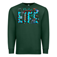 Sports Green Doctor Life Premium Sweatshirt - CowhideDigitalArt