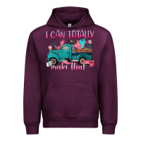 Mauve Wine i can totally make that Urban Hoodie - Artiststas