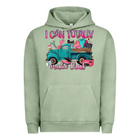 Pigment Oil Green i can totally make that Urban Hoodie - Artiststas