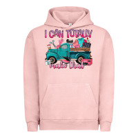 Pigment Salmon i can totally make that Urban Hoodie - Artiststas