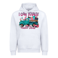 White i can totally make that Urban Hoodie - Artiststas