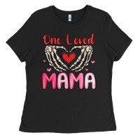 Black one loved mama Ladies Tee - MaliasSmallBusiness