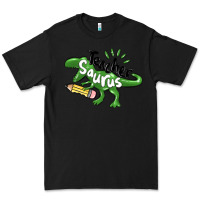 Black teacher saurus Premium Tee - MaliasSmallBusiness