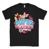 Black super teacher Classic Tee - BarkalooDesign