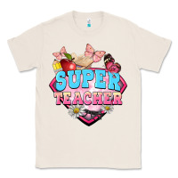 Natural super teacher Classic Tee - BarkalooDesign