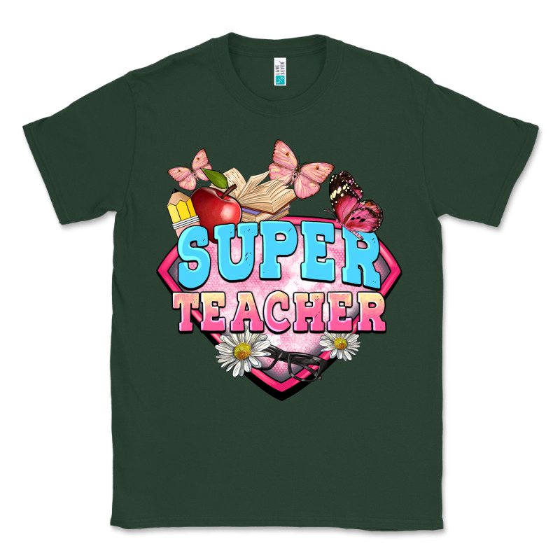Super Teacher Classic Tee by BarkalooDesign | Teevron