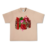 Burro Christmas Flamingo Urban Heavy Tee - Bettercallsaul