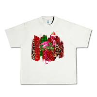 Pistachio Christmas Flamingo Urban Heavy Tee - Bettercallsaul