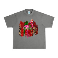 Tornado Christmas Flamingo Urban Heavy Tee - Bettercallsaul