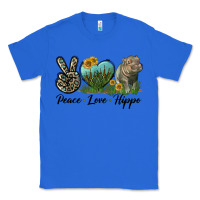 True Royal Peace Love Hippo Classic Tee - LillyAllenDesigns