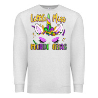 Oatmeal Heather little miss mardi gras Premium Sweatshirt - LillyAllenDesigns