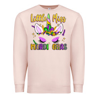Pale Pink little miss mardi gras Premium Sweatshirt - LillyAllenDesigns