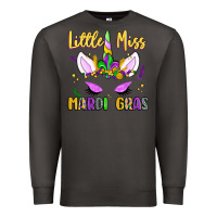 Smoke little miss mardi gras Premium Sweatshirt - LillyAllenDesigns