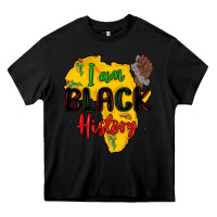 Black i am black history Heavy Core Tee - MaliasSmallBusiness