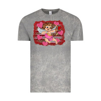 Cloud Rock valentine's day cupid heart Vintage Tee - RanaPortraitStore