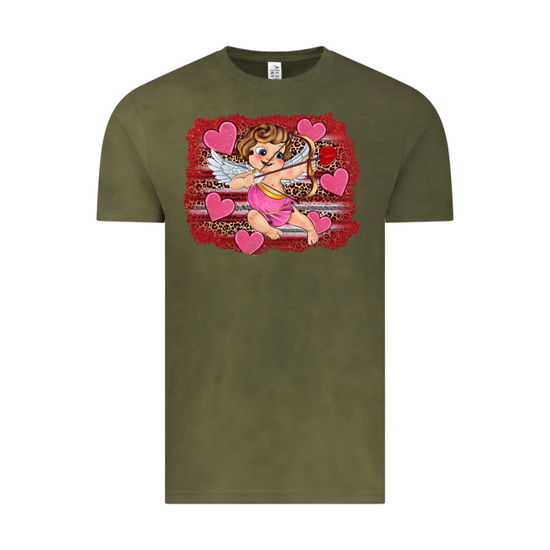 Valentine's Day Cupid Heart Vintage Tee by RanaPortraitStore | Teevron