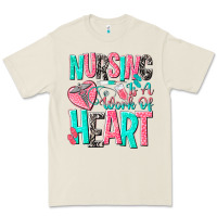 Bone nursing is a work of heart Premium Tee - NancyCooperArtShop