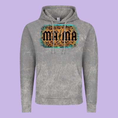 Leopard Patterned Mama Tried Vintage Hoodie Designed By Bettercallsaul