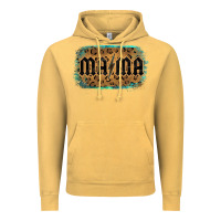 Vintage Mustard Leopard Patterned Mama Tried Vintage Hoodie - Bettercallsaul
