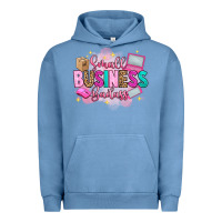 Pigment Pebble Blue small business badass Urban Hoodie - Artiststas